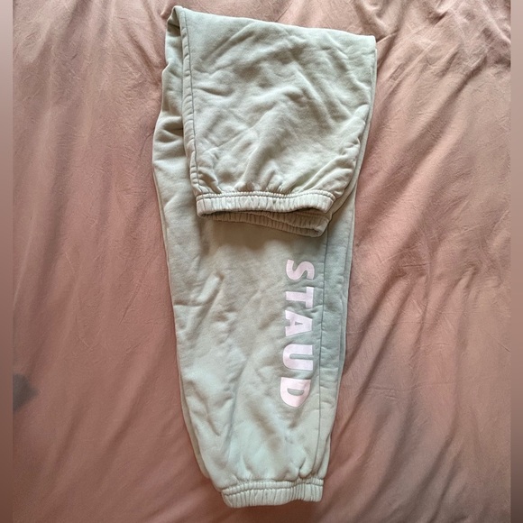 Staud Cotton Sweatpants - Picture 2 of 5